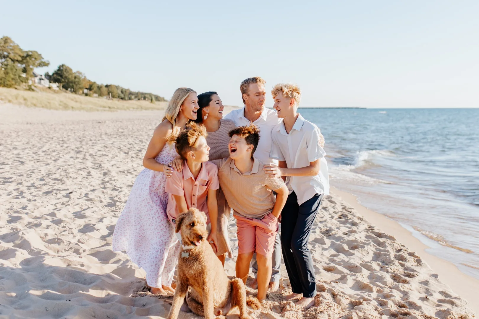 Britany Kadzban Blended Family Picture